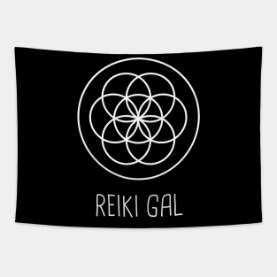 Reiki Gal | Chakra Qi Crystals Tapestry