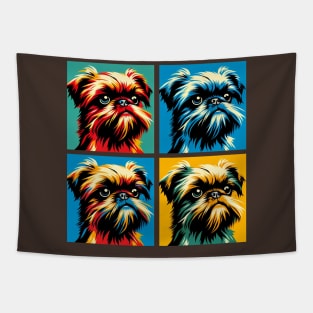 Brussels Griffon Pop Art - Dog Lovers Tapestry