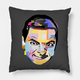 Rowan Atkinson (MR.bean) wpap Pillow