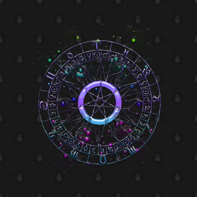 Astrology wheel (I) by Sinmara