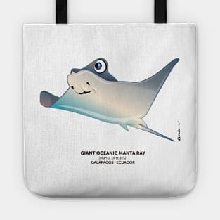 Giant Oceanic Manta Ray Tote