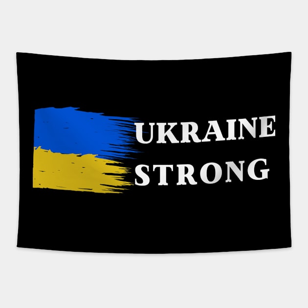 Ukraine Strong Tapestry by julia_printshop