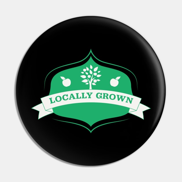 Locally Grown Pin by SWON Design