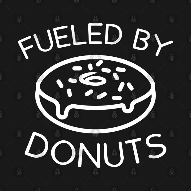 Fueled By Donuts by LuckyFoxDesigns