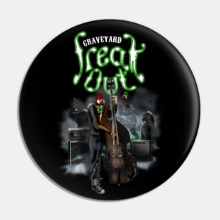 Psychobilly Freakout Pin