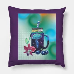 Jellyfish Drink Pillow