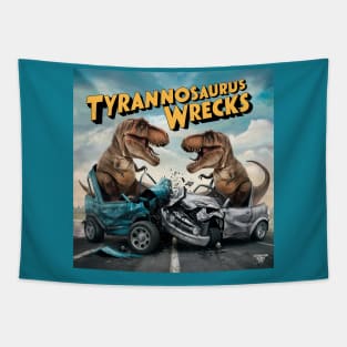 Tyrannosaurus Wrecks Tapestry