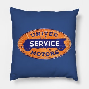 United Service Motors Pillow