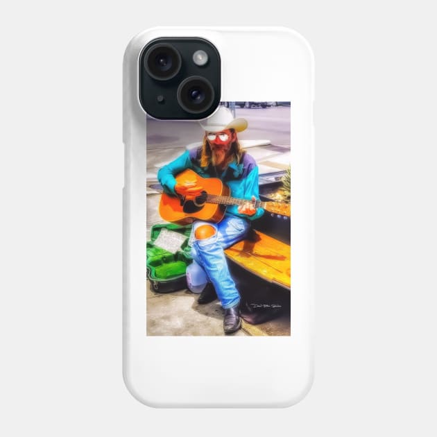 Guitar Man Phone Case by davidbstudios