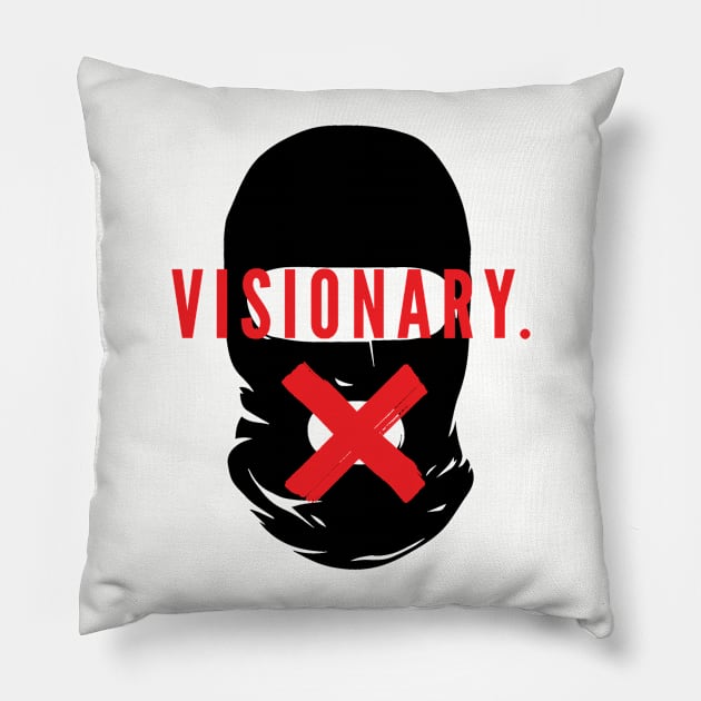 Visionary Tee Pillow by theixbrand