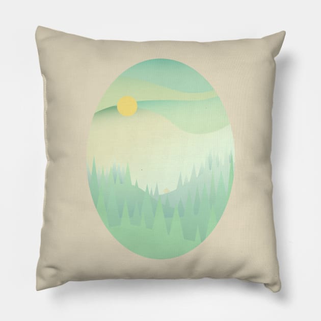 Run to the hills Pillow by kallyfactory