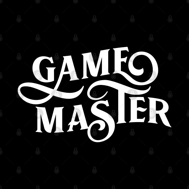 Game Master Tabletop RPG and Board Games Nerd by dungeonarmory