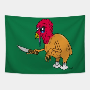 Murder Turkey Tapestry