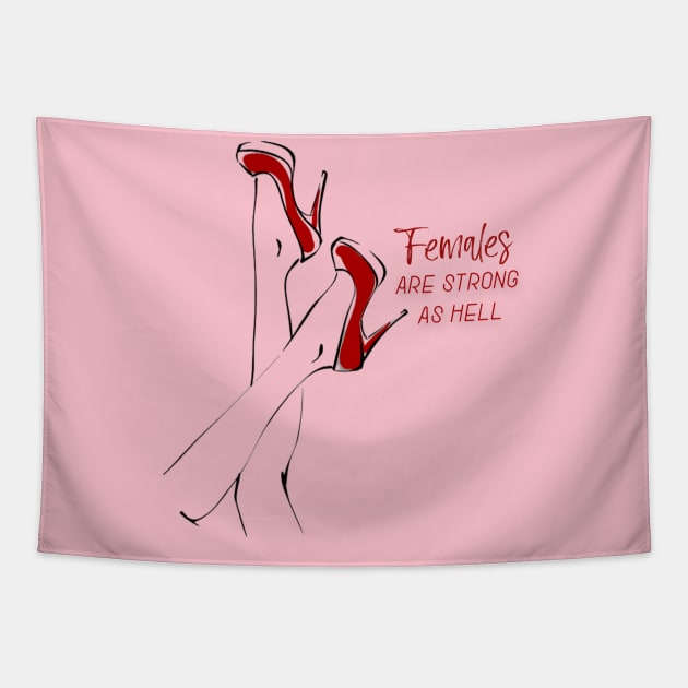 Womens day. Female Tapestry by Alexander S.