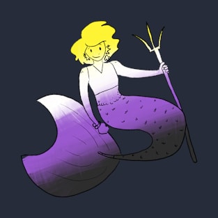 Enby mermaid T-Shirt