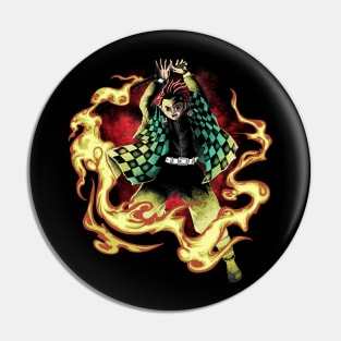 hinokami kagura Pin