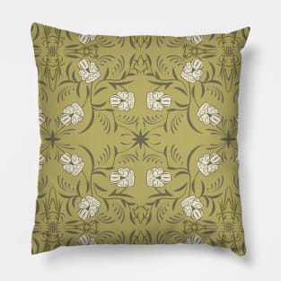 Yellow leaves Pillow