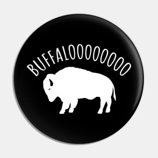 Buffalo American Bison Buffalooooo Pin