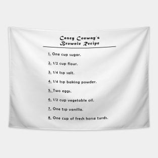 Casey Conway's Brownie Recipe Tapestry