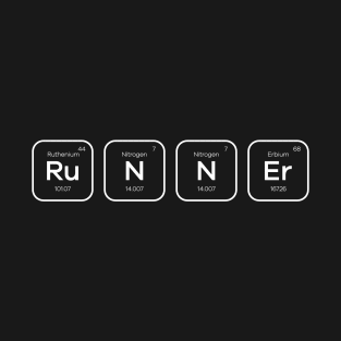 Running Science Periodic Table T-Shirt