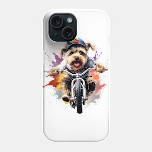 dog bmx Phone Case