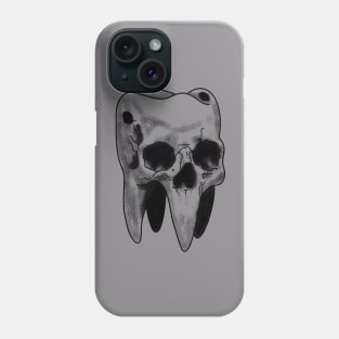 tooth skull Phone Case