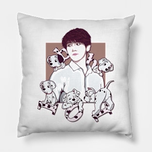 dalmatian 101 new 8 Pillow