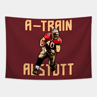 Bucs A-Train Mike Alstott 40 Tapestry