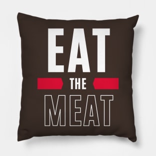 Eat the meat Pillow