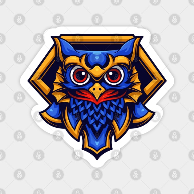 Owl Magnet by mightyfire