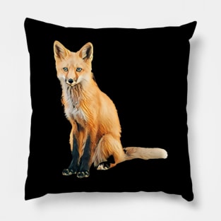 Fox - Woodland Themed Kids Room, Funny Gifts For Forester, Cute Animals Pillow