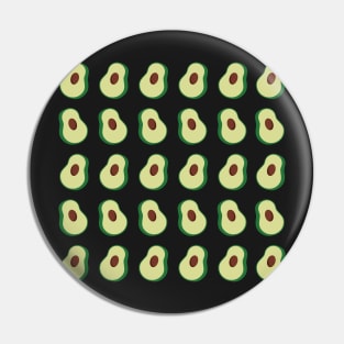 Avocado Mask Design, Artwork, Vector, Graphic Pin