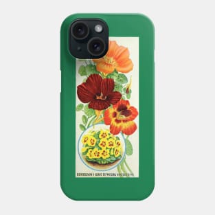 Nasturtiums of 1906 Phone Case