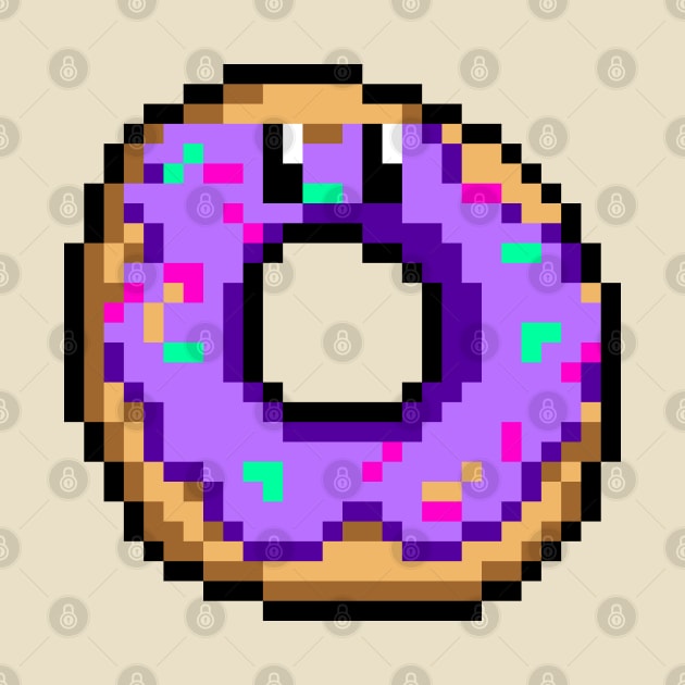 Pixel Donut by Xykrotik