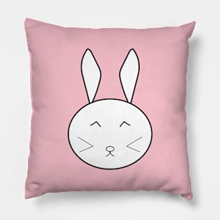 Happy Bunny Design Pillow