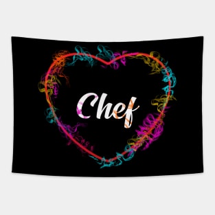 Chef Heart Tapestry