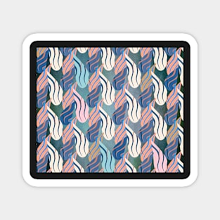 Clawed (Indigo/Blush) Magnet