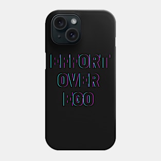 Black-Out Effort over Ego Phone Case