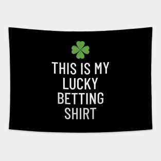 This Is My Lucky Betting Shirt Gambling Tapestry
