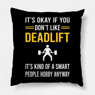 Smart People Hobby Deadlift Pillow