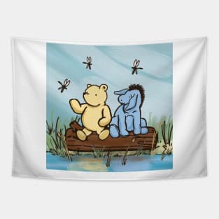 Pooh and Eeyore Tapestry