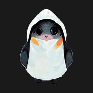 Cute penguin with coat T-Shirt