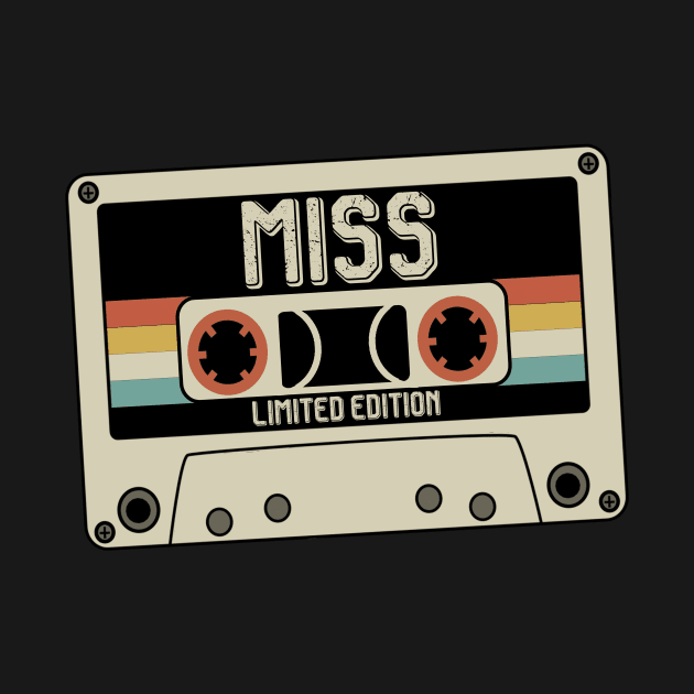 Miss Name - Limited Edition - Vintage Style by Debbie Art