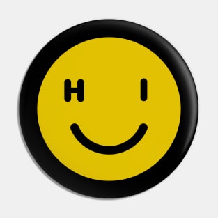 Hawaii Smiley Face Pin