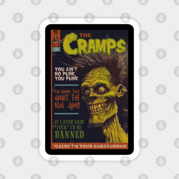 The Cramps |  I'm Your Garbageman Magnet by UnlovelyFrankenstein