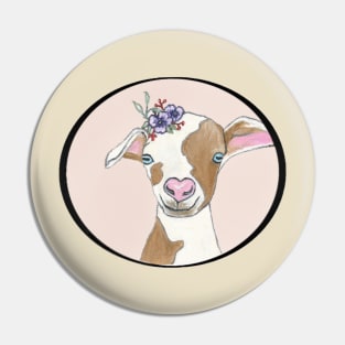 Goat lover Pin