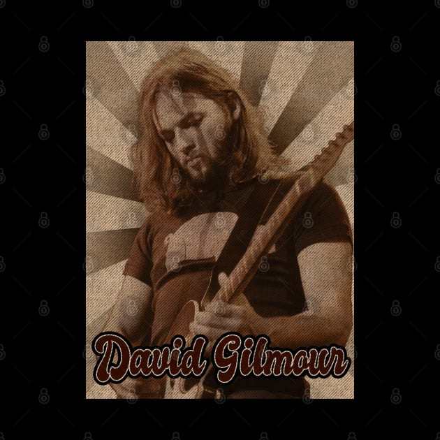 Vintage Classic David Gilmour by StickMen