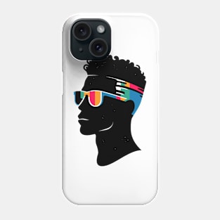 Afrocentric Multicolored Glasses Silhouette Phone Case