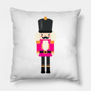 Pink and Black Pillow