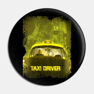 De Niro's Iconic Cabbie Driver Classic Pin